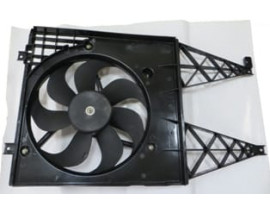 VOLKSWAGEN GOLF- 4- 98/04; RADYATÖR FAN DAVLUMBAZI KOMPLE 1.6/1.8cc KLİMASIZ TİP (7 KANATLI)