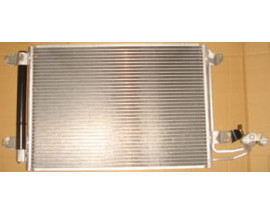 VOLKSWAGEN GOLF- 5- 04/09; KLİMA RADYATÖRÜ ALÜMİNYUM (TÜPLÜ) (565X402X16)