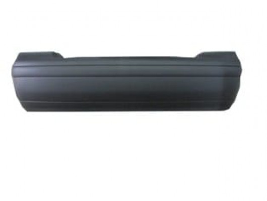 VOLKSWAGEN BORA- 99/05; ARKA TAMPON SİYAH (KENDINDEN BANTLI/KARLIKLI KOMPLE/BRAKETLI) (SIMYI)