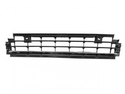 VOLKSWAGEN GOLF- 8- 21/24; ÖN TAMPON PANJURU SİYAH/NİKELAJ ÇITALI (SENSÖR DELİKLİ)(STYLE)(TW)