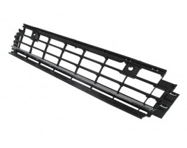 VOLKSWAGEN GOLF- 8- 21/24; ÖN TAMPON PANJURU SİYAH/NİKELAJ ÇITALI (SENSÖR DELİKLİ)(STYLE)(TW)