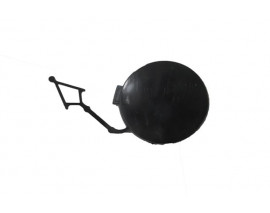 VOLKSWAGEN GOLF- 8- 21/24; ÖN TAMPON ÇEKİ DEMİRİ KAPAĞI (SİYAH)