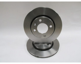 VOLKSWAGEN POLO- 3- 95/99; ÖN FREN DİSKİ (HAVALI)(ADET) 1,3/1,4/1,6/1,9 (239X18X65X34,5X4-1)(BRAMAX)