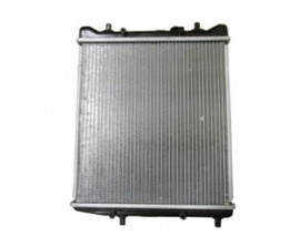 VOLKSWAGEN POLO- 4- 99/01; SU RADYATÖRÜ MANUEL ALÜMİNYUM 1.4cc KLİMASIZ TİP/TEK FANLI (41X42,5X1