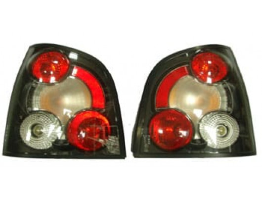 VOLKSWAGEN POLO- 5- 02/05; MODİFİYE STOP LAMBASI SAĞ/SOL SET 2 PARÇA SİYAH/KIRMIZI/KIRMIZI/BEYAZ