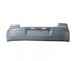 VOLKSWAGEN POLO- 5- 02/09; ARKA TAMPON GRİ (BANT DELİKLİ (PLAKA YERİ 60 CM DİKDÖRTGEN PLAKA) TW)