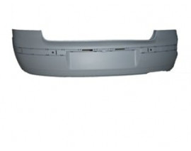 VOLKSWAGEN POLO- 5- 02/09; ARKA TAMPON GRİ (BANT DELİKLİ (PLAKA YERİ 60 CM DİKDÖRTGEN PLAKA) TW)