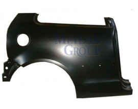 VOLKSWAGEN POLO- 5- 02/09; ARKA ÇAMURLUK SAĞ 3 KAPI (YAKIT DEPO KAPAĞI DELİKLİ) (CAMA KADAR)