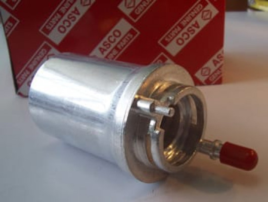 VOLKSWAGEN POLO- 5- 02/05; BENZİN FİLTRESİ 1.2/1.4CC 16V/1.4FSI ORJ.NO:6Q0201511 (ASCO)