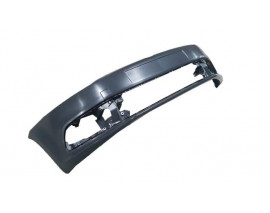 VOLKSWAGEN POLO- 6- 14/17; ÖN TAMPON SİYAH (SİS DELİKLİ/ÇEKİ DEMİRİ KAPAKLI) (EUROBUMP)