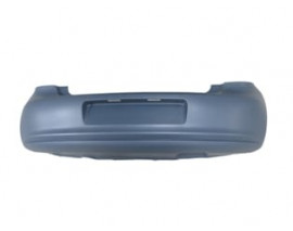 VOLKSWAGEN POLO- 6- 10/14; ARKA TAMPON SİYAH (ASTARLI SENSÖR DELİKSİZ) (TW)