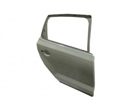 VOLKSWAGEN POLO- 6- 10/17; ARKA KAPI KOMPLE SAĞ GRİ BOYALI (İCELİ/ÇEKOMASTİKLİ) (SIMYI)