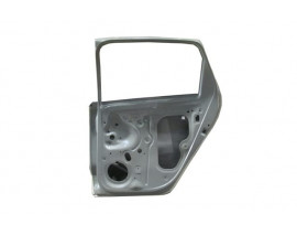 VOLKSWAGEN POLO- 6- 10/17; ARKA KAPI KOMPLE SAĞ GRİ BOYALI (İCELİ/ÇEKOMASTİKLİ) (SIMYI)