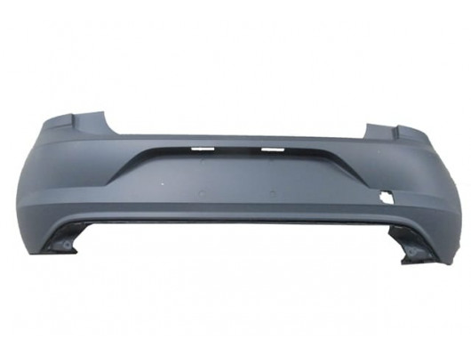 VOLKSWAGEN POLO- 7- 17/21; ARKA TAMPON GRİ (SENSÖR DELİKSİZ)(TYG)