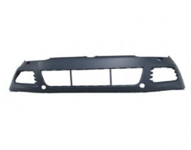 VOLKSWAGEN TOUAREG- 10/14; ÖN TAMPON SİYAH (SİS/PANJUR VE FAR YIKAMA DELİKLİ TW)