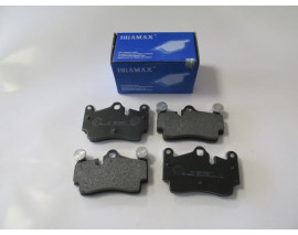 VOLKSWAGEN TOUAREG- 07/09; ARKA FREN BALATASI 3,6/4,2/5,0/6,0(KABLOSUZ)(DİSK)(112x73x16) (BRAMAX)