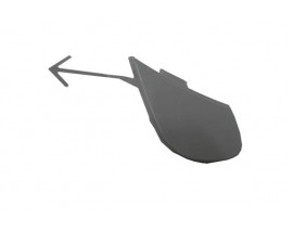 VOLKSWAGEN SCIROCCO- 08/16; ARKA TAMPON ÇEKİ DEMİR KAPAĞI (GRİ)