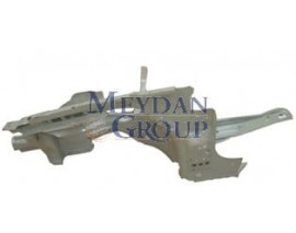 VOLKSWAGEN PASSAT- B5- 97/00; İÇ PODYE SACI KOMPLE SOL (GRİ BOYALI) (SIMYI)