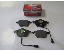 VOLKSWAGEN PASSAT- B5- 01/05; ÖN FREN BALATASI 1,6/1,8T/1,9TDI(2KABLOLU)DİSK)156,4X73,8X19,5)(FM