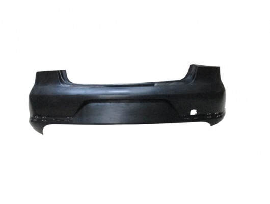 VOLKSWAGEN PASSAT- B7- 11/14; ARKA TAMPON SİYAH (SENSÖR DELİKSİZ) (TYG)