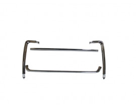 MITSUBISHI ASX- 11/12; ÖN PANJUR NİKELAJ KAPLAMASI (4 PARÇA SET) (TW)