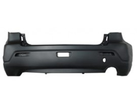 MITSUBISHI ASX- 11/12; ARKA TAMPON SİYAH (SİS VE REFLEKTÖR DELİKLİ FPI)