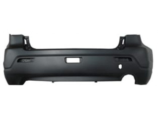 MITSUBISHI ASX- 11/12; ARKA TAMPON SİYAH (SİS VE REFLEKTÖR DELİKLİ FPI)