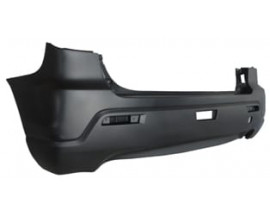 MITSUBISHI ASX- 11/12; ARKA TAMPON SİYAH (SİS VE REFLEKTÖR DELİKLİ FPI)