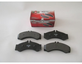 VOLKSWAGEN VOLT- LT35/LT46- 96/07; ARKA FREN BALATASI (KABLOSUZ)(DİSK)(164,2X72X19,5) (FMK)