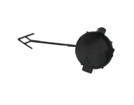 VOLKSWAGEN CRAFTER- 07/17; ÖN TAMPON ÇEKİ DEMİR KAPAĞI (SİYAH)