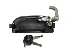 VOLKSWAGEN TRANSPORTER- T4- 02/03; ÖN KAPI DIŞ AÇMA KOLU SAĞ (ŞİFRELİ/ANAHTARLI(BOYANIR TİP)(HUSHAN