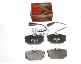 VOLKSWAGEN TRANSPORTER- T4- 02/03; ARKA FREN BALATASI (2 KABLOLU)(DİSK) (94,8X51X15,4) (FMK)