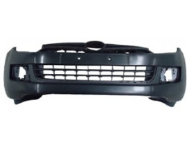 VOLKSWAGEN AMAROK- 11/16; ÖN TAMPON SİYAH (SİS DELİKLİ/TAMPON PANJURLU (PANJUR NİKELAJLARI TAKILAN)