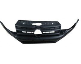 VOLKSWAGEN AMAROK- 11/16; ÖN TAMPON SİYAH (SİS DELİKLİ/TAMPON PANJURLU (PANJUR NİKELAJLARI TAKILAN)