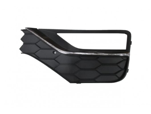 VOLKSWAGEN AMAROK- 17/20; SİS LAMBA KAPAĞI SOL SİS DELİKLİ/NİKELEAJ ÇITALI/SENSÖR DELİKSİZ (FPI)