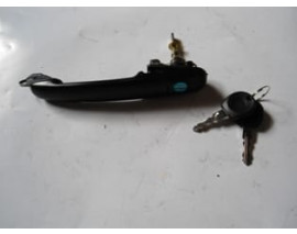 VOLKSWAGEN CADDY- 96/03; ÖN KAPI DIŞ AÇMA KOLU SAĞ/SOL AYNI (ADET) SİYAH (ŞİFRELİ VE ANAHTARLI)