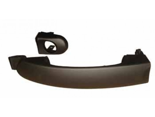 VOLKSWAGEN CADDY- 04/10; ÖN KAPI DIŞ AÇMA KOLU SOL (ANAHTAR DELİKLİ) (BOYANIR TİP) (HUSHAN)