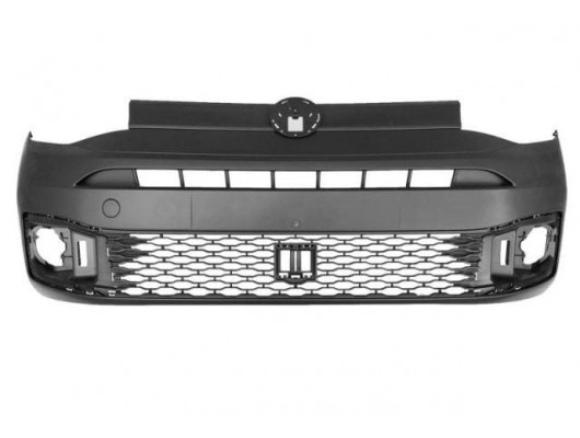 VOLKSWAGEN CADDY- 21/25; ÖN TAMPON PANJURLU/SİS DELİKLİ/CARGO MAXI SİYAH (ITALYA)