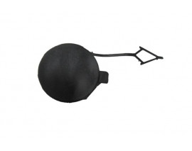 VOLKSWAGEN CADDY- 21/25; ÖN TAMPON ÇEKİ DEMİR KAPAĞI (PÜTÜRLÜ) (SİYAH)