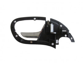 SEAT LEON- 99/05; ÖN KAPI İÇ AÇMA KOLU SOL SİYAH (ELCEĞİ NİKELAJLI) (EURO BODY)