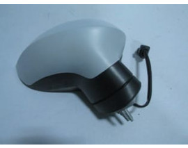 SEAT LEON- 10/12; KAPI AYNASI SAĞ ELEKTRİKLİ/ISITMALI/5 FİŞLİ/GRİ KAPAKLI MANUEL KATLANIR (TYG)