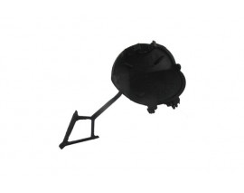 SEAT LEON- 21/25; ÖN TAMPON ÇEKİ DEMİRİ KAPAĞI (SİYAH)