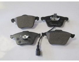 AUDI A3- 05/08; ÖN FREN BALATASI 1,6/2,0TFSI(1KABLOLU)(DİSK)(155,2X72,7X19,3/15;6,4X73X19,3)(BRAMAX)