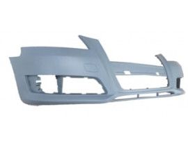 AUDI A3- 09/12; ÖN TAMPON GRİ (SİS/PANJUR DELİKLİ/SENSÖR DELİKSİZ (TW)