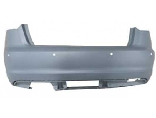 AUDI A3- 09/12; ARKA TAMPON GRİ (SENSÖR DELİKLİ (TYG)