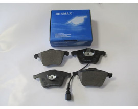 AUDI A3- 09/12; ÖN FREN BALATASI 1,2TSI/2,0TDI(1KABLOLU)DİSK)155,2X72,7X19,3/15;6,4X73X19,3)(BRAMAX)