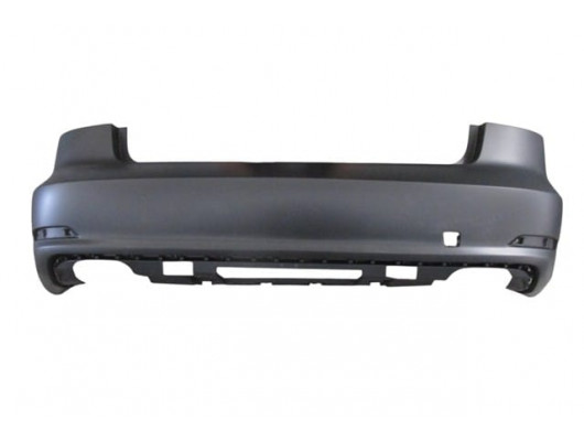 AUDI A3- SD- 12/16; ARKA TAMPON SİYAH SENSÖR DELİKSİZ (TYG)