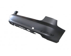 AUDI A3- SD- 12/16; ARKA TAMPON SİYAH SENSÖR DELİKSİZ (TYG)