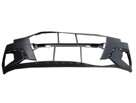 AUDI A3- SD/SB- 21/25; ÖN TAMPON ASTARLI SİYAH FAR YIKAMA KAPAKLI/SENSÖR DELİKLİ (ADVANCED)(TYG)