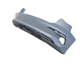 AUDI A3- SB- 21/25; ARKA TAMPON ASTARLI GRİ SENSÖR DELİKLİ (TYG)